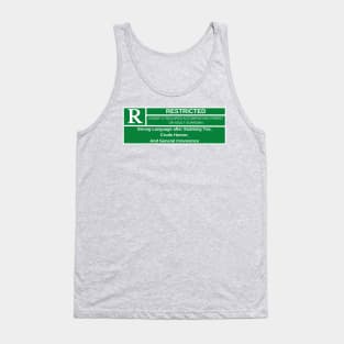 Rated R for Crude Humor Tank Top